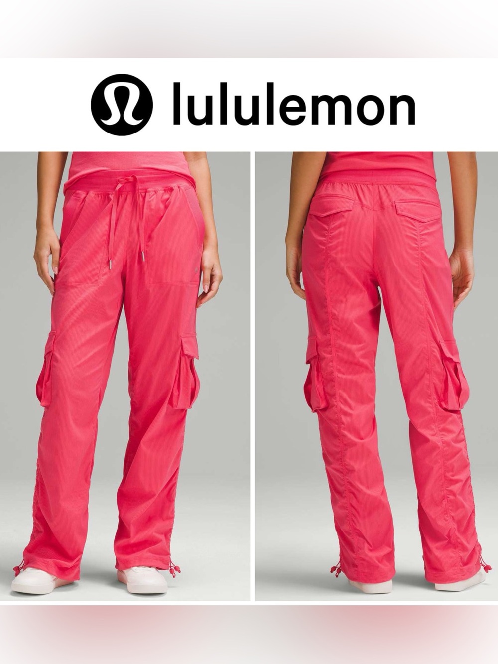 2025 🍋 Lululemon Dance Studio Relaxed-Fit High- Rise Cargo Pant NWT